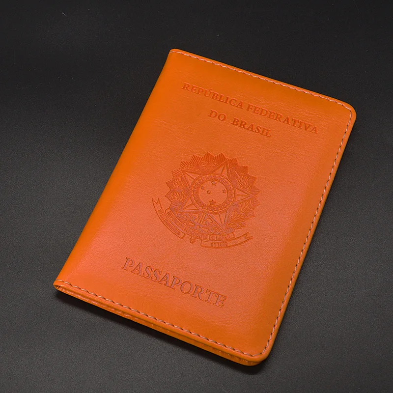 Бразильская Обложка для паспорта Женская милая девушек мягкая искусственная