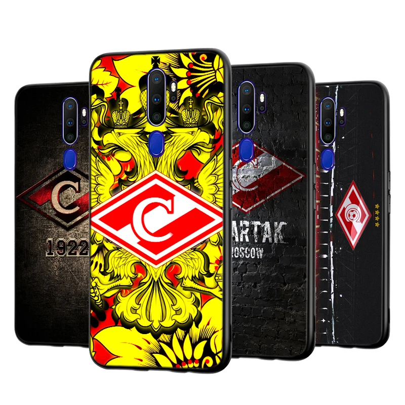 

Football Spartak Moscow Silicone Soft Cover For OPPO A31 A5 A9 2020 F5 F7 F9 F11 Pro A7 2018 R9S R15 R17 K3 K5 Phone Case