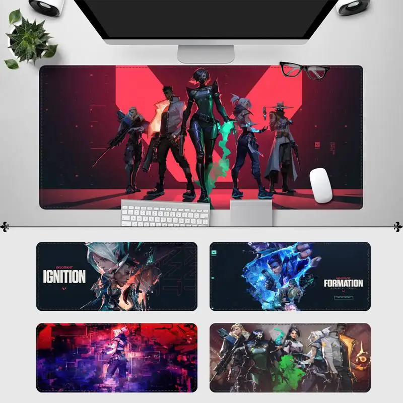 

Cartoon Valorant Mouse Pad PC Laptop Gamer Mousepad Anime Antislip Mat Keyboard Desk Mat Carpet for overwatch/cs go/LOL