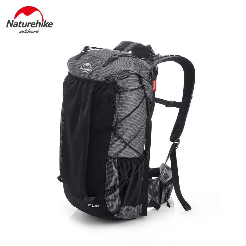 Naturehike 60L Hiking Backpack Ultralight Waterproof Sports Bag Large Capacity Packs Aluminum Frame For Outdoor Camping Climbing