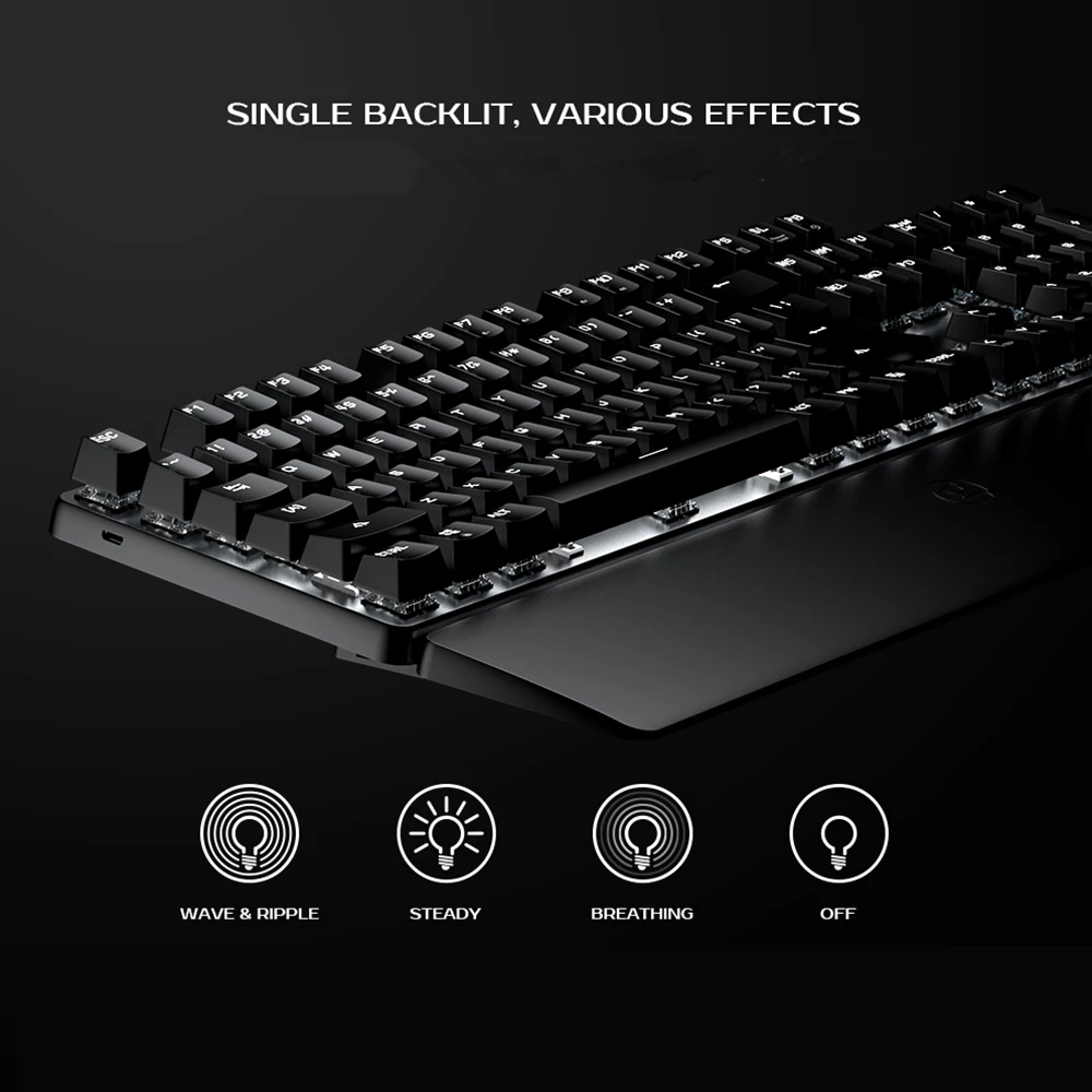 Беспроводная Механическая игровая клавиатура GameSir GK300 Bluetooth и 2 4 ГГц из