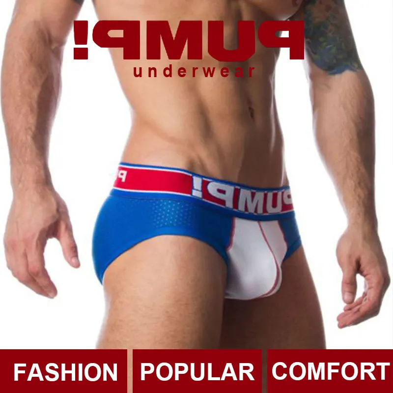 

1Pcs New Brand Cotton Hip Raise Sexy Man Underwear Brief Men Underpants New Brand Lingeries Gay Panties Jockstrap Men's Briefs
