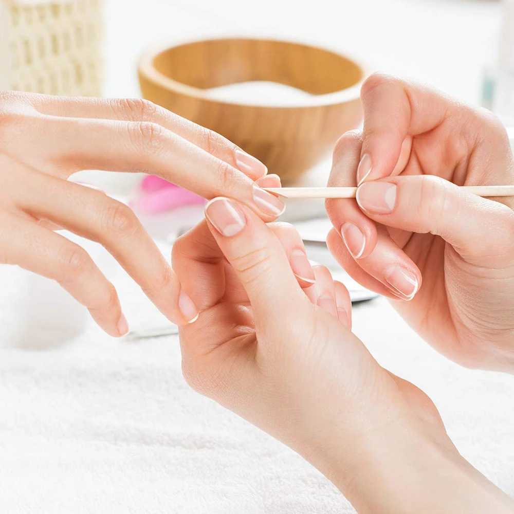 100 шт. деревянные палочки для удаления кутикулы|Пушеры кутикулы| |