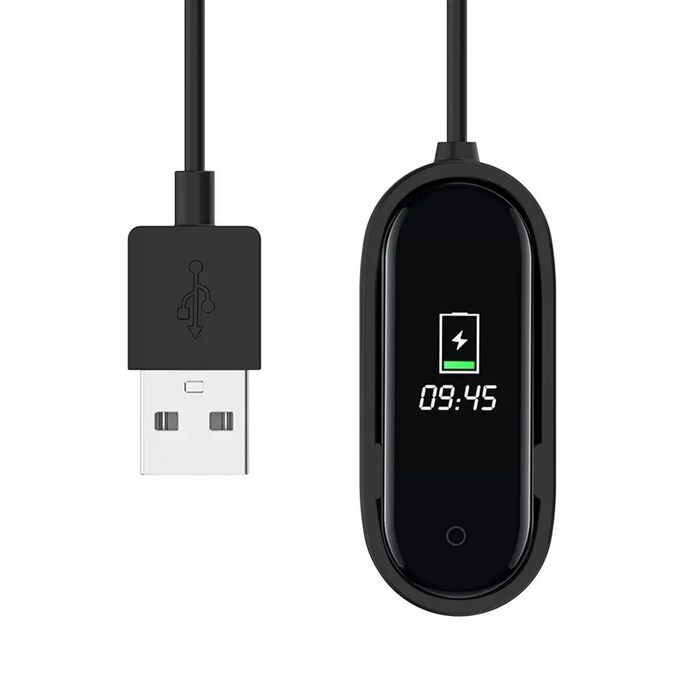 Зарядный USB-кабель для браслета Xiaomi MiBand 2 3 4 | Электроника
