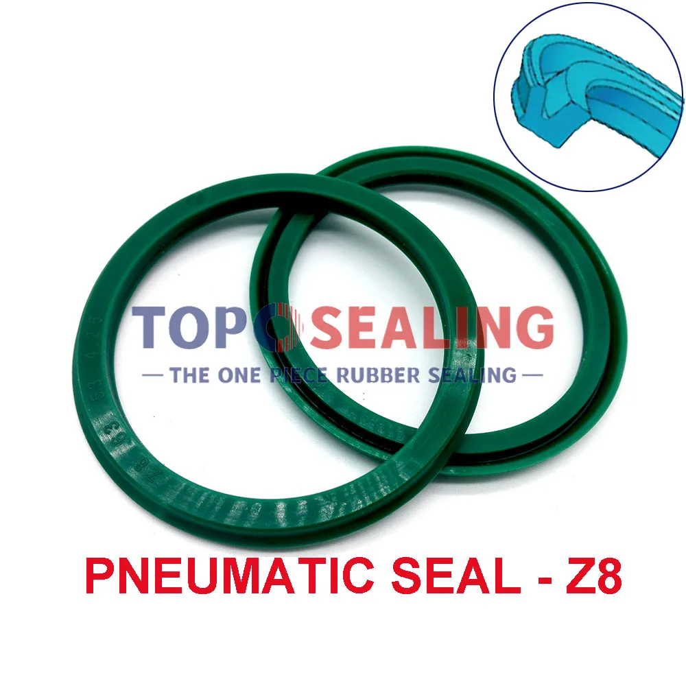 Резиновое уплотнение Z8 ID = 12-63 мм пневматическое поршня полиуретановое кольцо