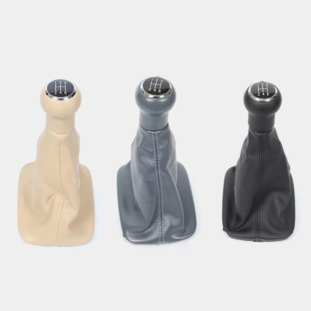 

Gear shift knob for Audi shift handle C5 A6 shift handball dust cover and shift lever in three colors of black and gray