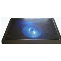 1pc black ultra thin laptop cooling pad adjustable stand notebook ventilation fan usb computer bracket cooler
