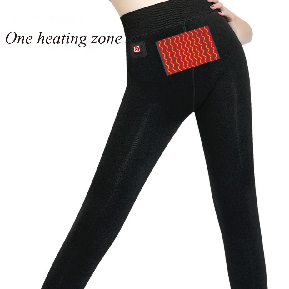 Женские зимние уличные теплые штаны с подогревом Смарт USB рабочие регулируемая