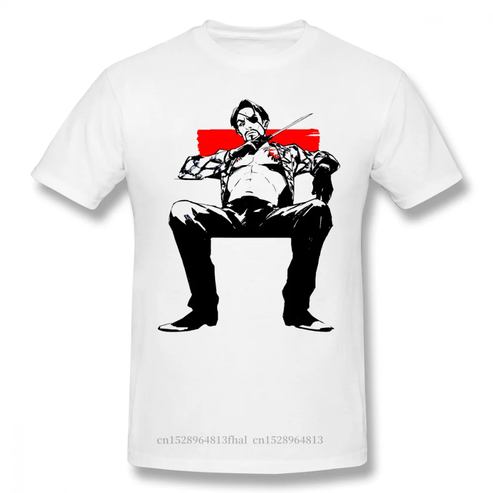 

Yakuza Kiwami Kazuma Kiryu Yumi Game Men 100% Cotton TShirt Graphic Tops Goro Majima Shirt 2020