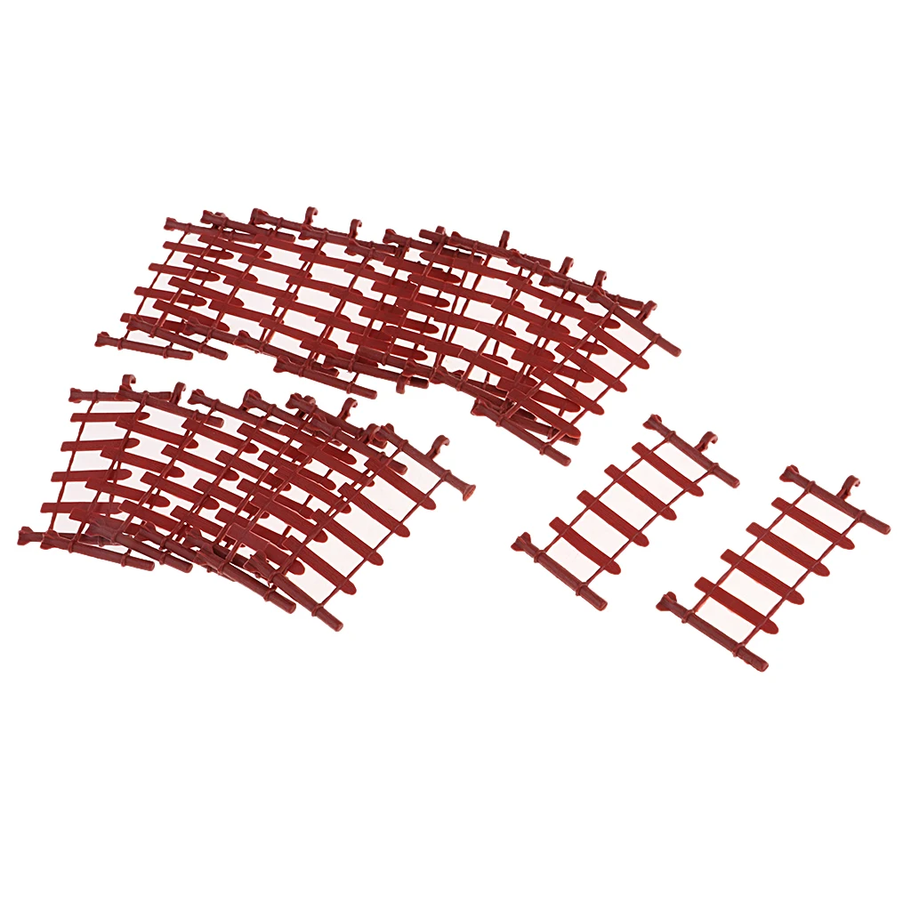 

Plastic Simualtion Fence Miniatures Farm Life Train Decor Diorama Accessory