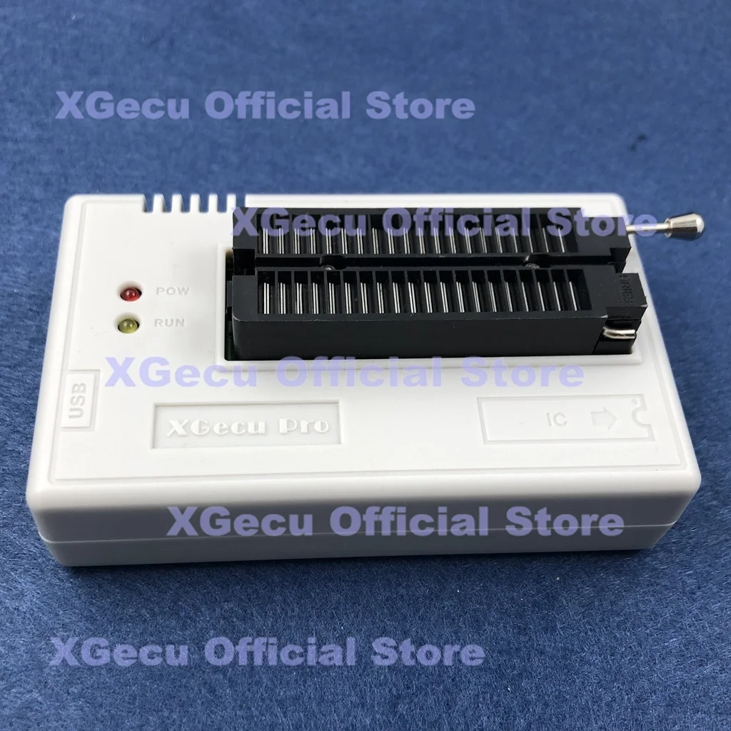 Программатор черный ZIF socket V10.80 XGecu TL866II Plus 16000 + IC SPI Flash NAND EEPROM MCU PIC AVR 6 адаптеров