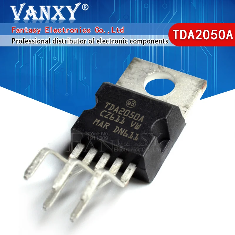 

100PCS TDA2050A TO220-5 TDA2050 TO220 new and original IC