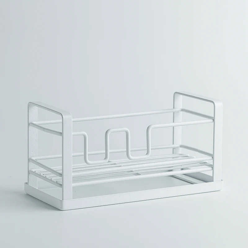 Стеллаж для хранения губки боковой держатель кухонной раковины посуды