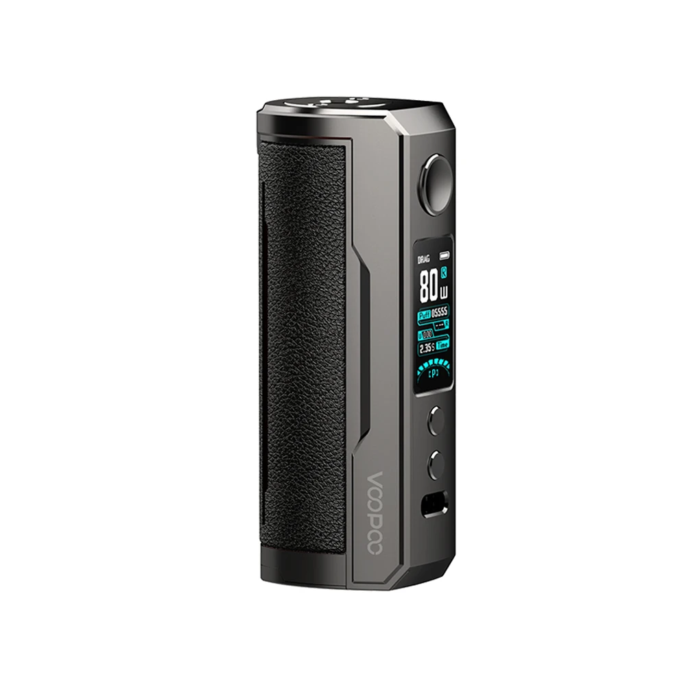 Оригинальный бокс-мод VOOPOO Drag X Plus 100 Вт поддержка TPP Pod Tank / PnP подходит для батареи