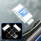 2 шт., автомобильная наклейка-держатель для стояночных билетов, для VW Polo Golf 4 5 6 7 Beetle MK3 MK4 MK5 MK6 Bora CC Passat B6 B5