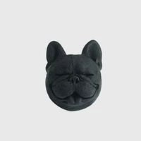black bulldog ornaments car vents perfume clip air freshener automobile interior fragrance decoration