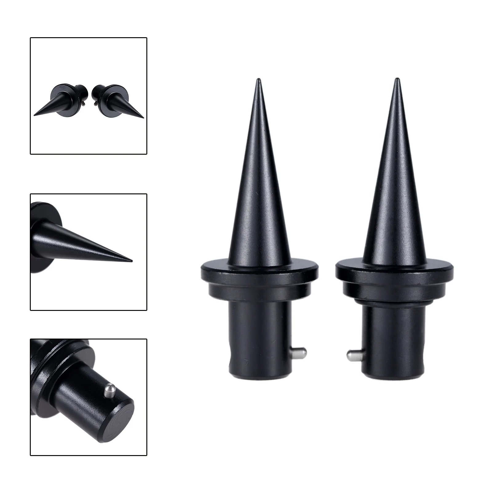 2 шт. ЧПУ Алюминиевый сплав копыта шипы ноги винтовка пистолет держатель адаптер