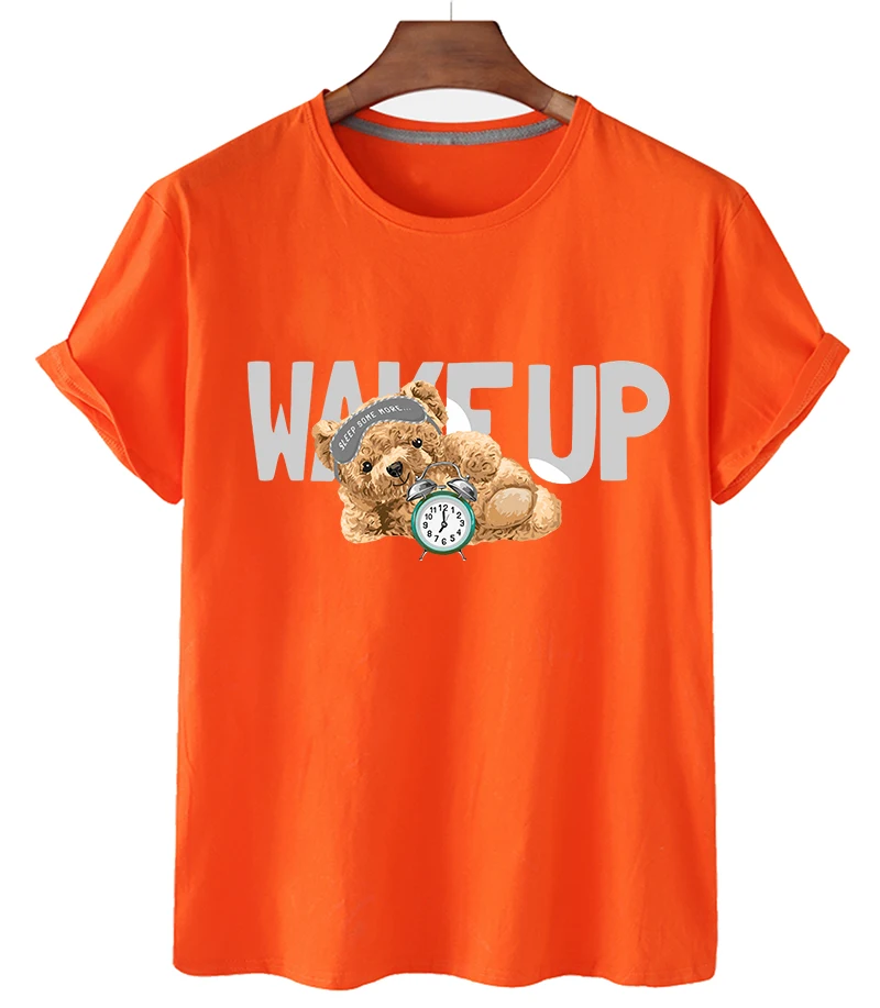 Футболка женская с забавным графическим принтом модный белый хлопковый топ в