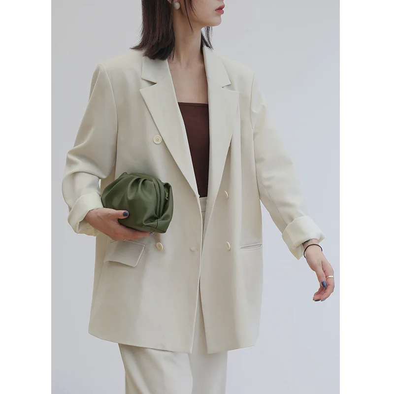 Осень Новый стиль простой маленький костюм женский шикарный сетчатый красный