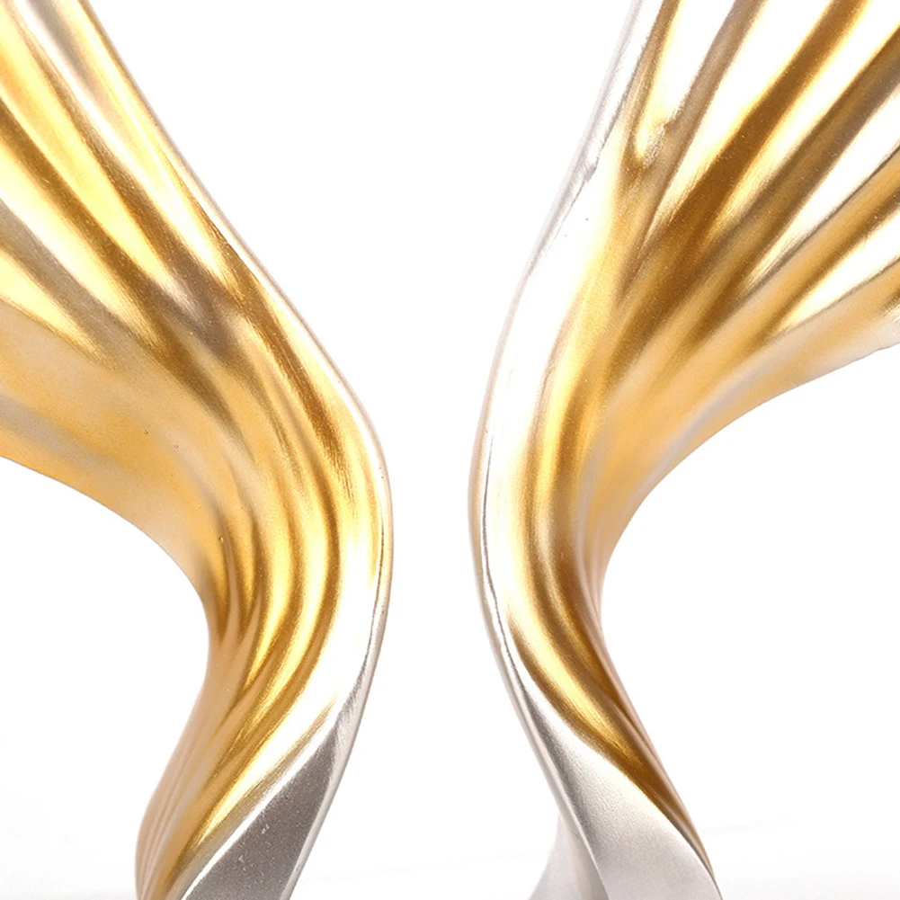 Имитация абстрактные с раскрытыми крыльями фигурка птицы скульптура