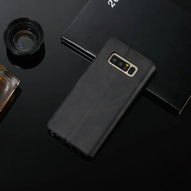 Чехол для телефона для samsung Galaxy Note 8 9 Флип кожаный бумажник магнетитс Роскошный PU 360 чехол s для samsung Galaxy Note8 9 Защита от падения