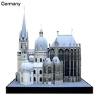 Candice guo! 3D пазл, бумажная модель, игрушка сделай сам, Германия, здание, архитектура, собор Aachen, ручная работа, подарок на день рождения и Рождество, 1 шт.