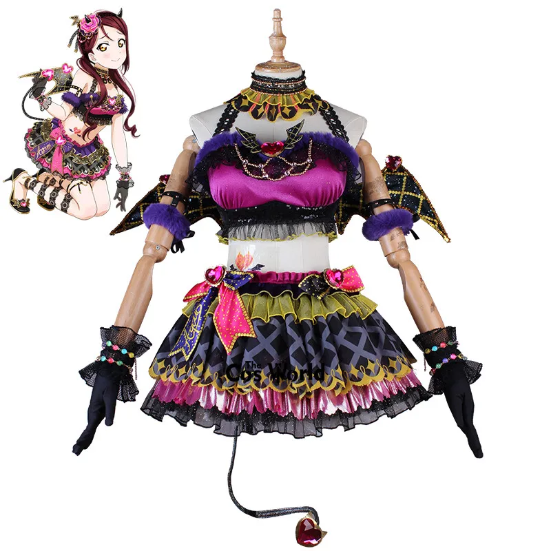 Костюм для косплея Love Live Sunshine Aqours 9 персонажей таками Чика Рико курозава рубин