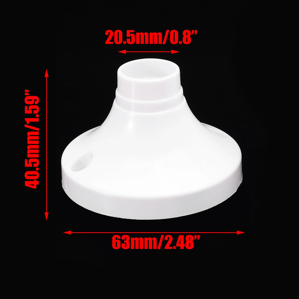 2 шт. E14 винт гнездо круглое пластиковое ведро для винтом светильник лампа