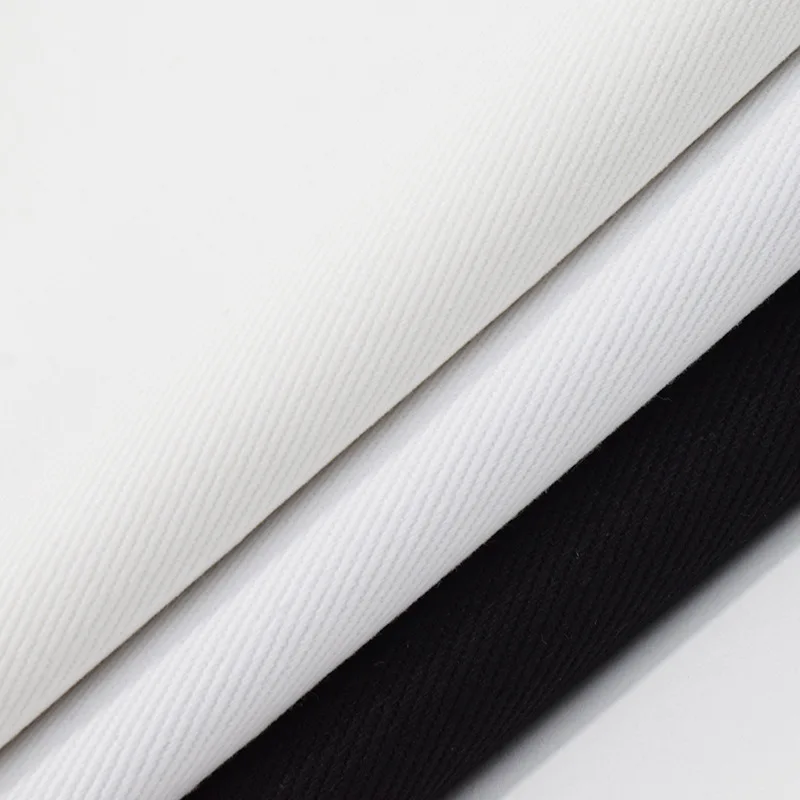 

Factory wholesale twill woven black denim fabric 100% cotton 7.6oz thick