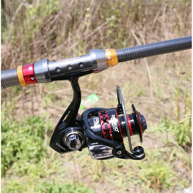 

DEUKIO Spinning Reel 5.2:1 Metal Stainless Fishing Reel 13KG Max Drag Fishing Reel Saltwater Reel for Fishing Carrete de pesca