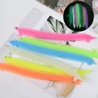 Растягивающаяся нить из термопластичной резины, светящиеся игрушки для снятия стресса, антистресс, игрушки для аутизма, сжимаемая сенсорная игрушка, подарки для детей