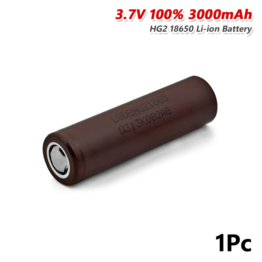 1/2/4/6/8/10 шт. 18650 Батарея 3,7 V 3000 мА/ч, литий зарядки Перезаряжаемые батарейки литий-ионный аккумулятор для фонарика Мощность Банк фонарь