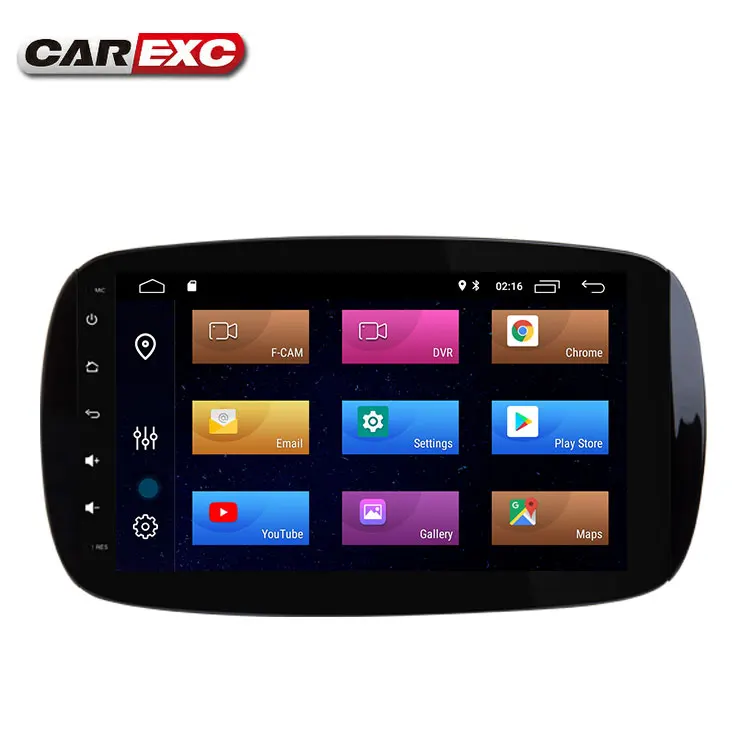 9 дюймов Andorid 0 Автомобильный плеер стерео система для Benz/SMART 2016-Восьмиядерный 4G RAM