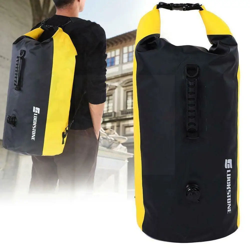 

60L Inflatable Waterproof Dry Bag Boating Rafting Swimming Camping Backpack Hiking Water Sports V3G5