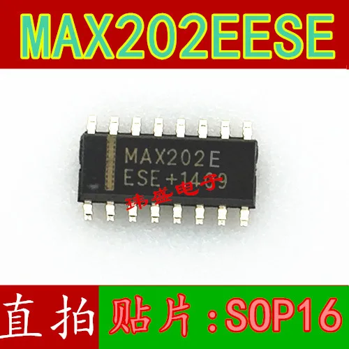 

10 шт./лот MAX202EESE MAX202E SOP16 RS-232