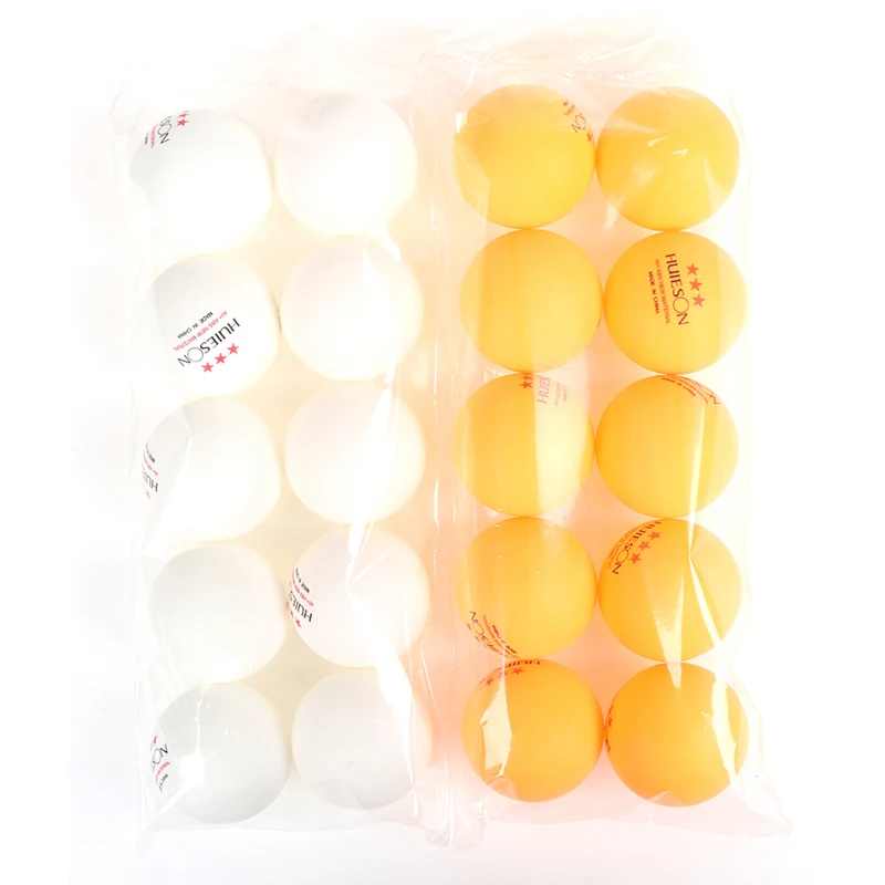 

10pcs Practical New Material Table Tennis Ball 40+mm Diameter 3 Star ABS Plastic Ping Pong Balls For Table Tennis Training