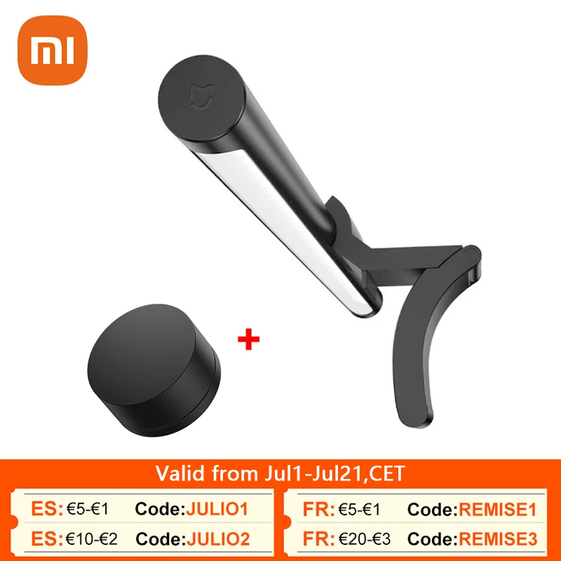 Настольная лампа Xiaomi Mijia складной светильник с защитой для глаз беспроводным