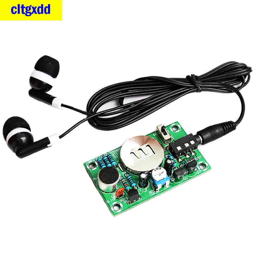 

1 set of DIY fun hearing aid electronic set 3V power amplifier set audio amplification practice teaching electronic accessories