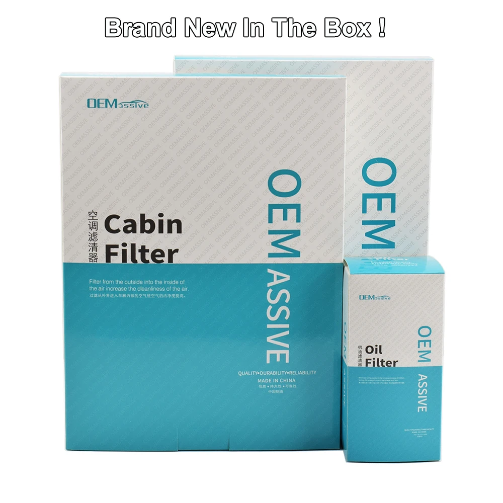 Масло пыльца кабины активированного угля воздушный фильтр комбо набор для Toyota
