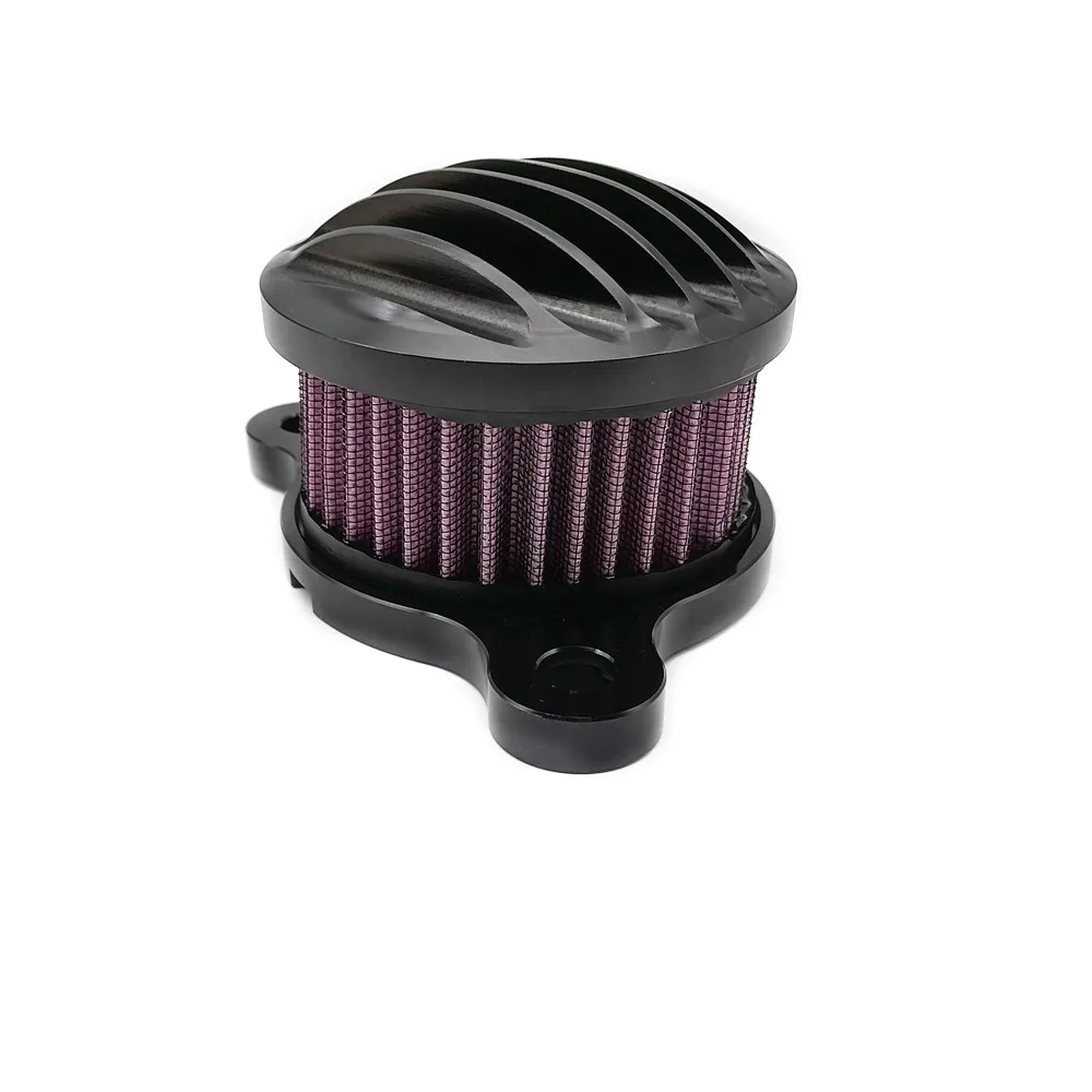 Черный воздушный фильтр с ЧПУ для мотоцикла комплект воздухозаборных фильтров