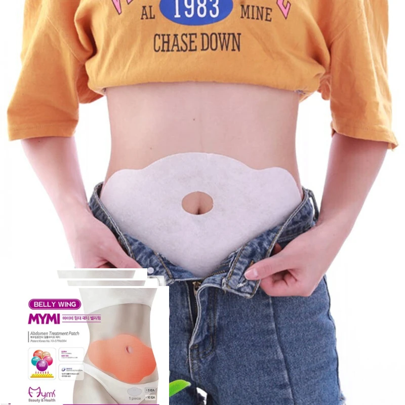 

30pcs/lot Fat Burning Navel Stick Belly Slim Patch Abdomen Slimming Weight Loss Slimer Tool Wonder Hot Quick Slimming Patch