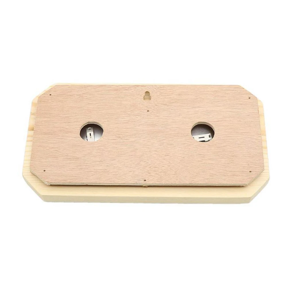 

2-in-1 Wooden Accurate Wall Mounted Thermometer Hygrometer Sauna Accessories