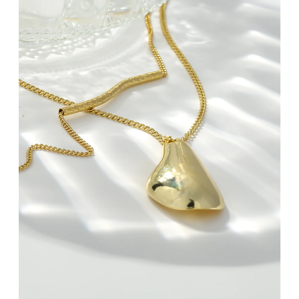 Yhpup модная разноцветная Слои геометрические кулоны ожерелья для женщин