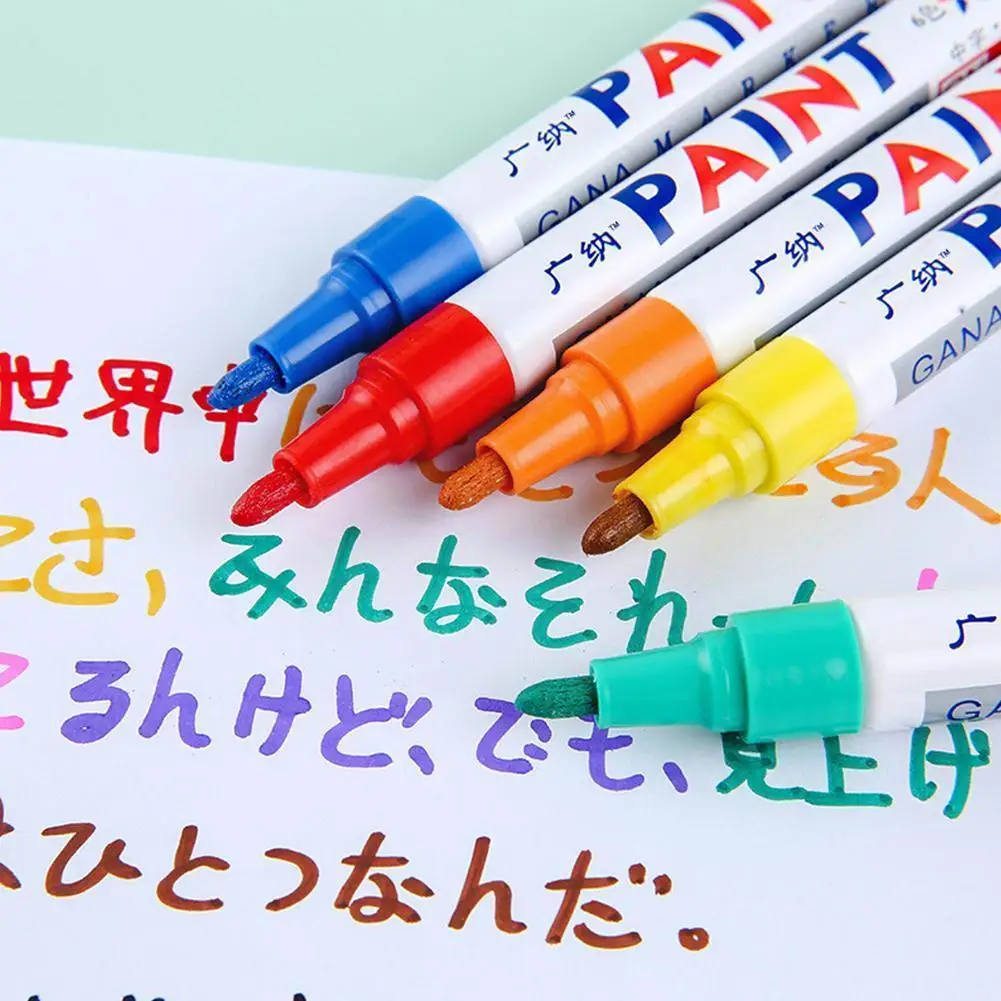 

Маркеры для рисования на шинах, 12 цветов, 1 шт.