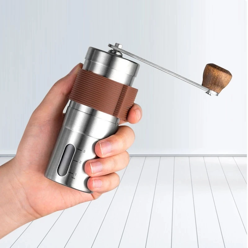 

Портативная ручная кофемолка из нержавеющей стали, 304