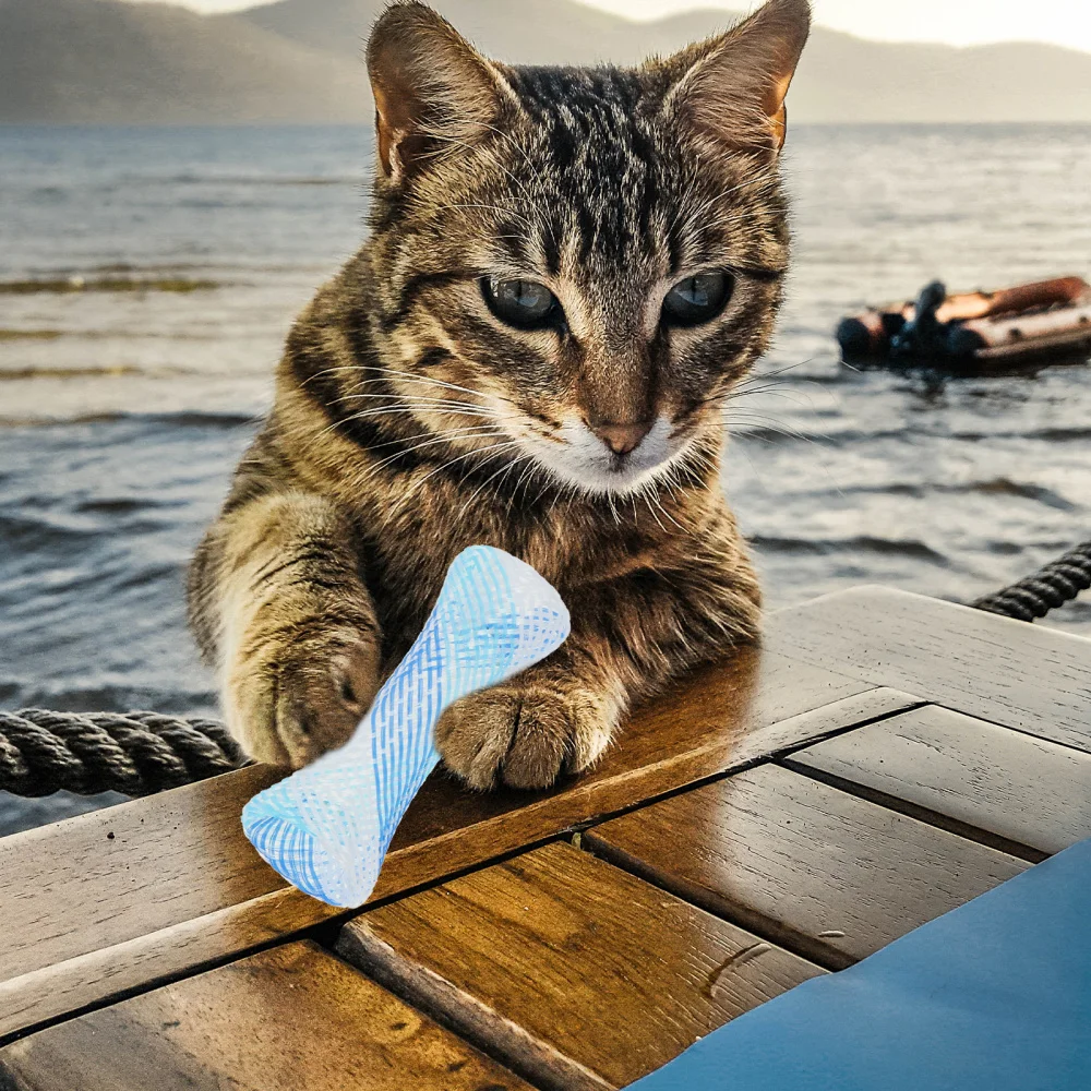 

25Pcs Pet Cat Retractable Spring Funny Kitten Stick Plaything Exercise