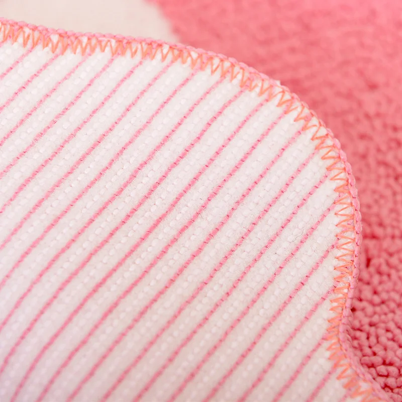 Big Feet Shape Cute Entrance Doormat Flocking Bath Mat Non-slip Rugs Bathroom Floor Super Soft Fiber Carpet Home Decoration | Дом и сад