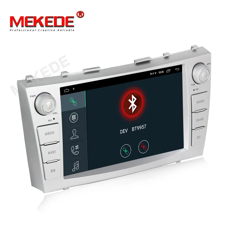 Автомобильный мультимедийный плеер MEKEDE DSP 2Din для Toyota Camry 7 40 50 2006 2011 dvd gps радио