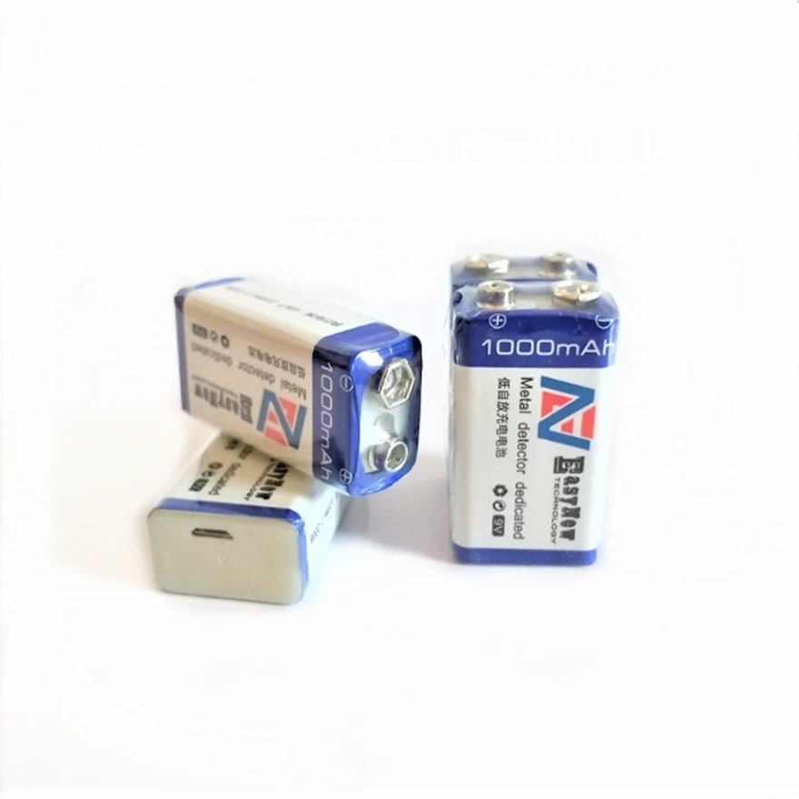 1 шт./лот Новый 1000 мАч 9 В перезаряжаемый аккумулятор USB литий полимерный