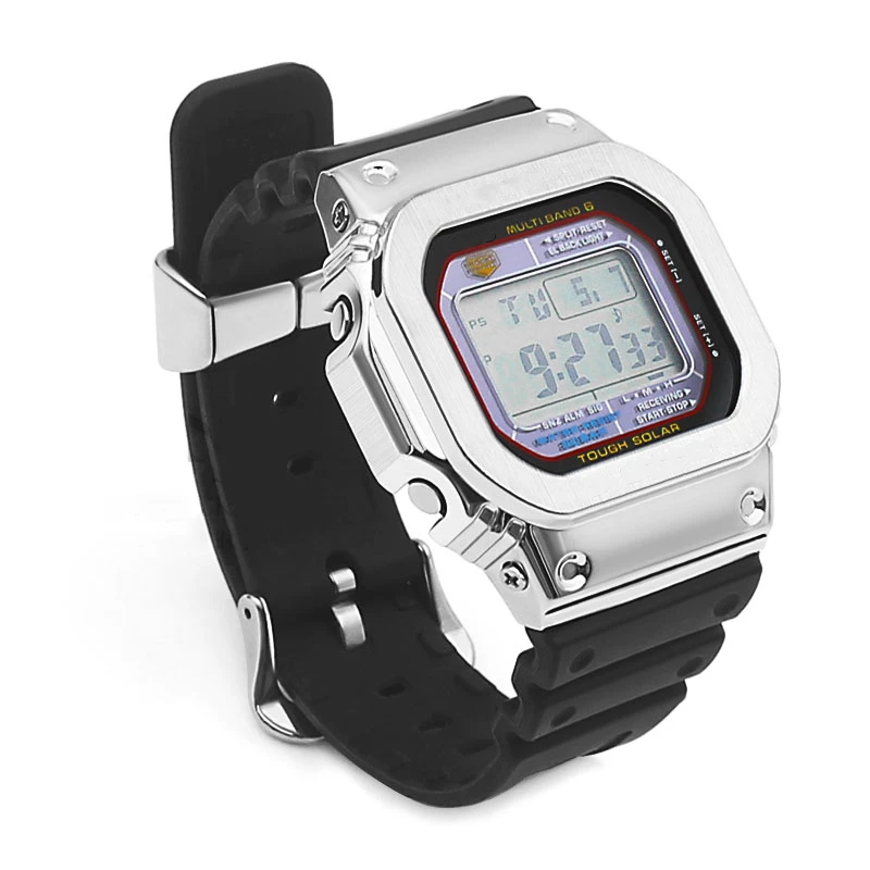 Металлический БЕЗЕЛЬ для часов DW5600 GWM5610 GW5000 защитная рамка ремешка из